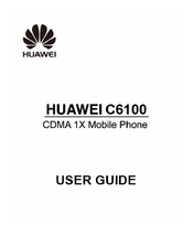 Huawei C6100 User Manual