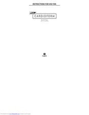 GORE CARDIOFORM Instructions For Use Manual