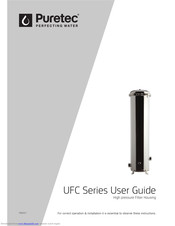 Puretec UFC Series User Manual