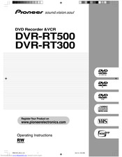 Pioneer DVR-RT500 Operating Instructions Manual