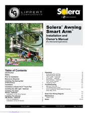 Lippert Components Solera Installation And Owner's Manual