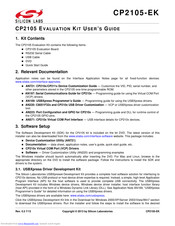 Silicon Laboratories CP2105 User Manual
