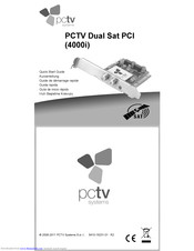 PCTV Systems 4000i Quick Start Manual