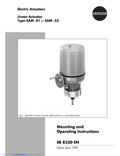 Samson SAM-1 Series Mounting And Operating Instructions