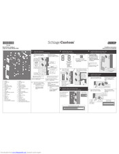 Schlage FC60 Installation Instructions