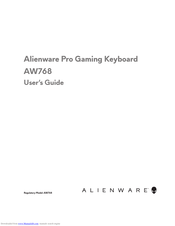 Alienware AW768 User Manual