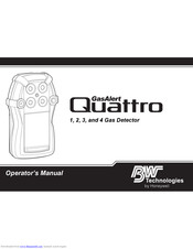 BW Technologies GasAlertQuattro Operator's Manual