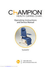 Champion Elevate Operating Instructions And Service Manual