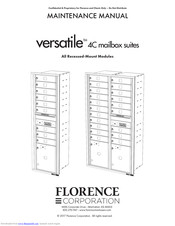 Florence Versatile 4C09D-04 Maintenance Manual