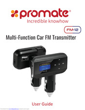 Promate FM12 User Manual