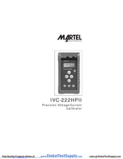 Martel IVC-222HPII Manual