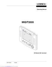 wtw MIQ Operating Manual