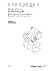 Endress+Hauser Proline Promag 51 Operating Instructions Manual