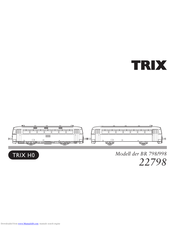 Trix BR 798 Manual