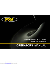 Digga PD8HF Operation Manual