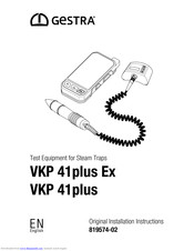 GESTRA VKP 41plus Ex Installation Instructions Manual