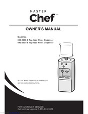 Master Chef 043-2336-8 Owner's Manual