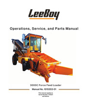 LeeBoy 3000C Operation, Service And Parts Manual