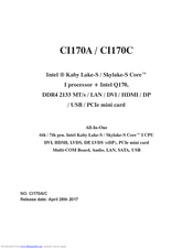 Lex Computech CI170A User Manual