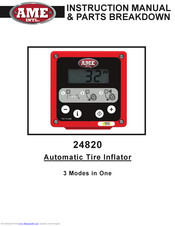 AME 24820 Instruction Manual & Parts Breakdown