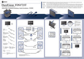 Eizo DuraVision FDS1721T Setup Manual