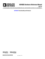 Analog Devices ADV8005 Hardware Reference Manual