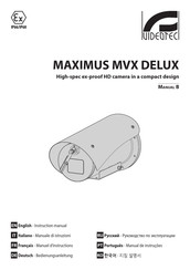 Videotec MAXIMUS MVX DELUX Instruction Manual