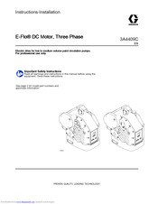 Graco EM1015 Installation Instructions Manual