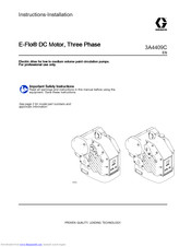 Graco EM1025 Installation Instructions Manual