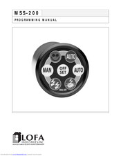 Lofa MSS-200 Programming Manual