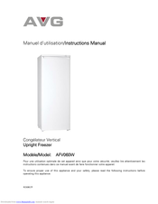 AVG AFV060W Instruction Manual