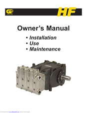 General Pump HF18A Owner's Manual