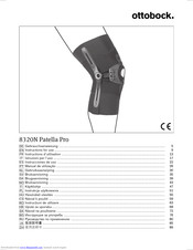 Otto Bock 8320N Patella Pro Instructions For Use Manual