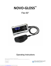 Rhopoint NOVO-GLOSS Flex 60 Operating Instructions Manual