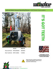 Monster Power Equipment TL35BVG Operating Manual