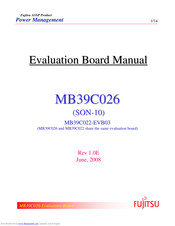 Fujitsu MB39C026 Manual