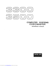 Control Data 3500 Reference Manual