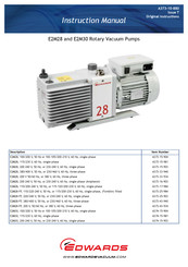 Edwards E2M30 Manuals | ManualsLib