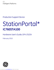 GE StationPortal User Manual