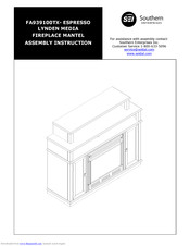 Southern Enterprises FA939100TX Assembly Instruction Manual