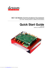 Dream Catcher ME1120 Quick Start Manual