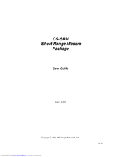Campbell CS-SRM User Manual