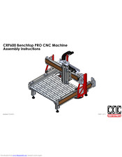 CNC Router Parts CRP600 Benchtop PRO Assembly Instructions Manual