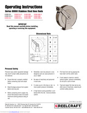 Reelcraft 83000 OMS Operating Instructions Manual