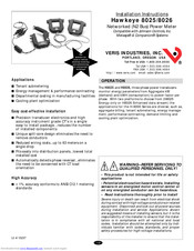 VERIS INDUSTRIES, INC. Hawkeye 8026 Installation Instructions Manual