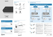 Sony HT-X9000F Startup Manual