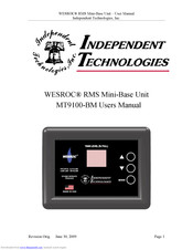 Independent Technologies Wesroc RMS User Manual
