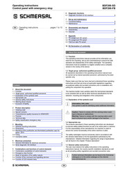 schmersal BDF200-SD Operating Instructions Manual