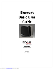 Edax Element User Manual
