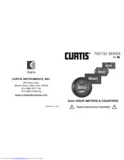 Curtis 700 series Manual